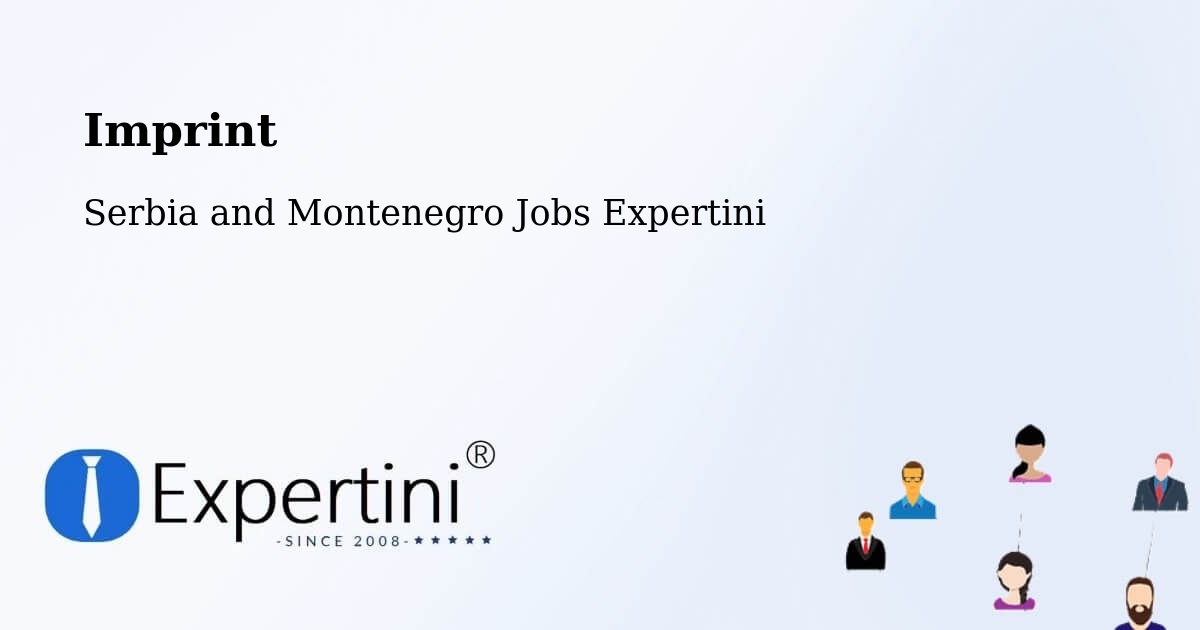 Imprint – Kitimat - Serbia and Montenegro Jobs Expertini